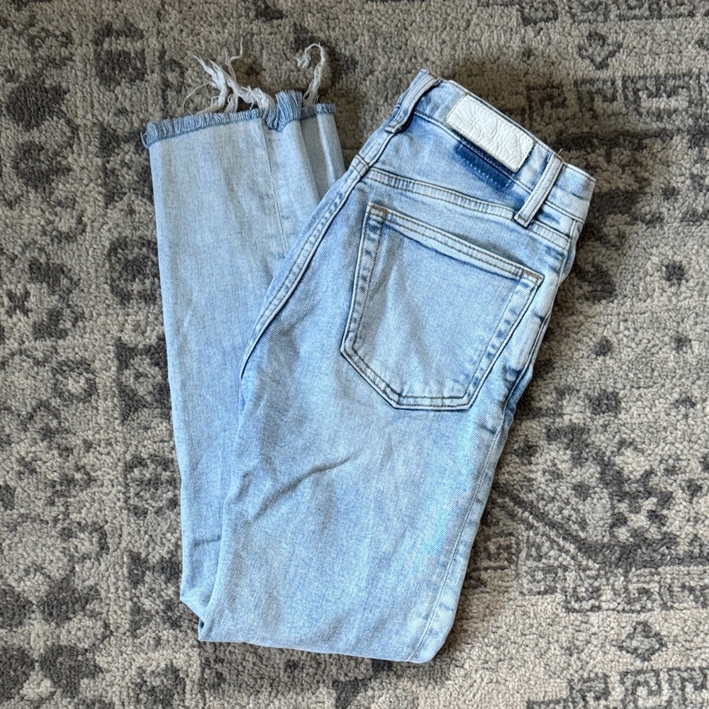 Re/Done Light Blue Denim Jeans